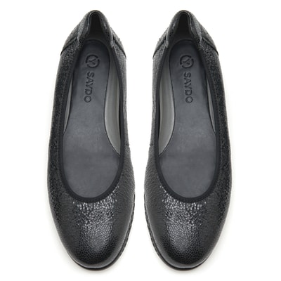 XXXMaid Comfort Metalik Siyah Kadın Deri Günlük Ayakkabı