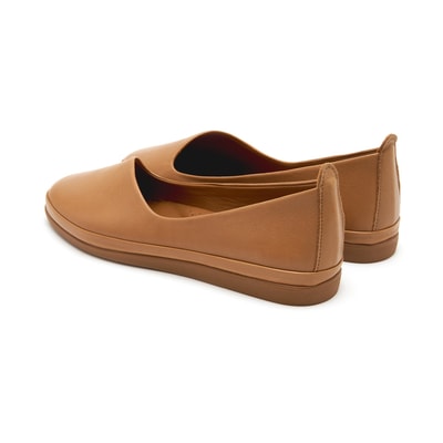 XXXRico DesaComfort Taba Kadın Deri Babet