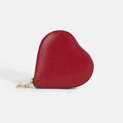 Yelena Kalpli Açık Bordo Deri Cüzdan