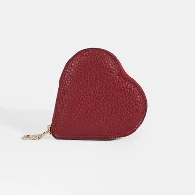 Yelena Kalpli Bordo Deri Cüzdan