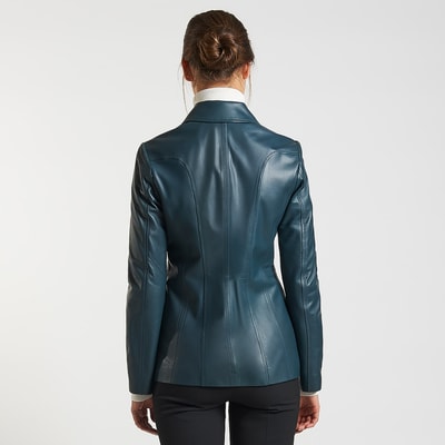 Yeşil Jaxie Kadın Deri Ceket