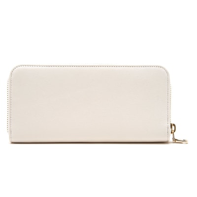 Zane Beyaz Kadın Deri Cüzdan