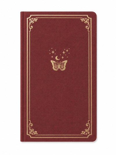Nova Crafts keten yaldız kapak noktalı defter