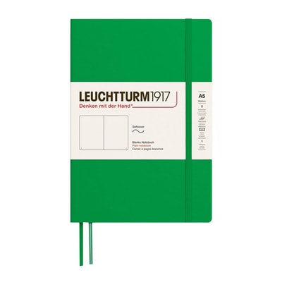 Leuchtturm1917 A5 sert kapak çizgili defter Spring Leaf