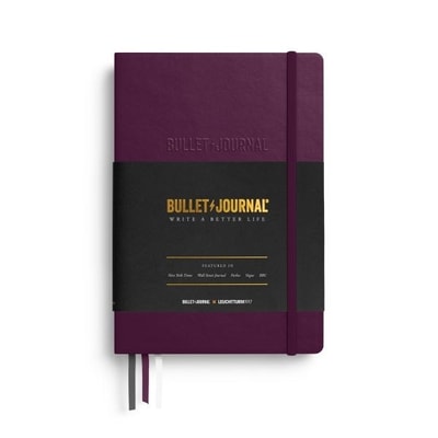 Leuchtturm1917 Bullet Journal Edition 2 mor noktalı defter