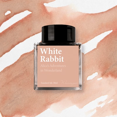 Wearingeul White Rabbit Alice Harikalar Diyarında şişe mürekkep