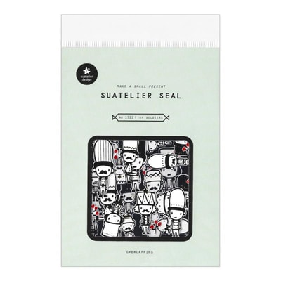Suatelier Seal Toy Soldiers sticker seti
