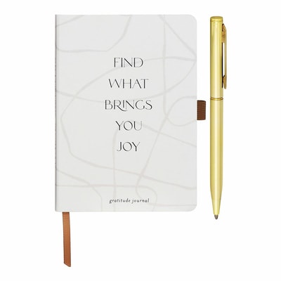 DesignWorks Gratitude Journal Brings You Joy şükür günlüğü
