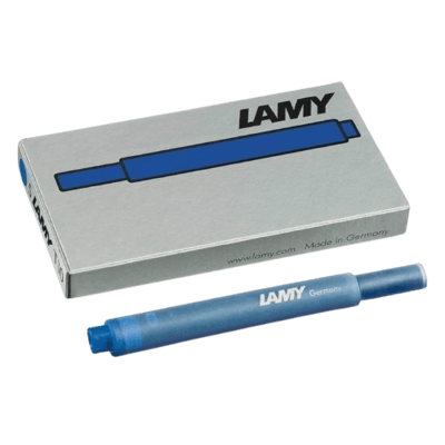 Lamy T10 Dolma Kalem Kartuşu 5'li Mavi ve Siyah