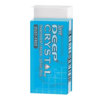Serve Deep Crystal şeffaf silgi