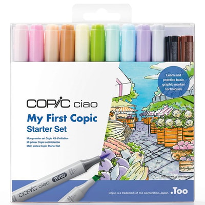 Copic Ciao My First Starter Set renkli çizim kalemleri