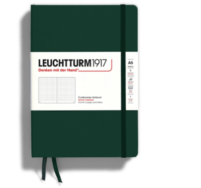 Leuchtturm1917 Medium A5 sert kapaklı defter