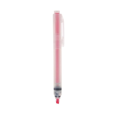 Muji basmalı Neon Pembe fosforlu kalem