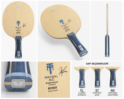 Butterfly Timo Boll ALC Raket Tahtası