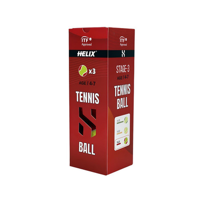 Helix Tenis Topu 4-7 yaş 3lü HT-300 TTF&ITF Onaylı