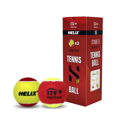 Helix Tenis Topu 4-7 yaş 3lü HT-300 TTF&ITF Onaylı