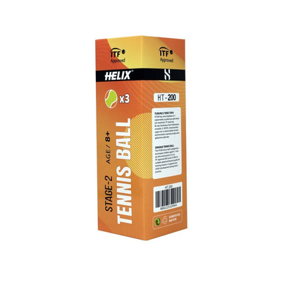 Helix Tenis Topu 8+ yaş 3lü HT-200 TTF&ITF Onaylı