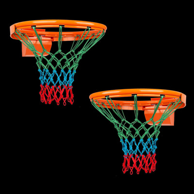 Nodes Basketbol Pota Filesi Yeşil Mavi Kırmızı