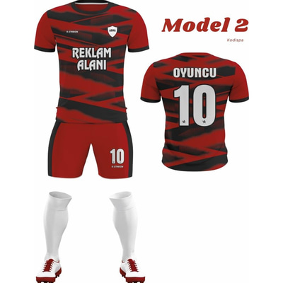 Özel Tasarım Futbol Forma Takımı Model 2