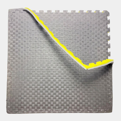 Tatami Sarı Gri Çift Renk 100x100 cm 26 mm Kalınlık