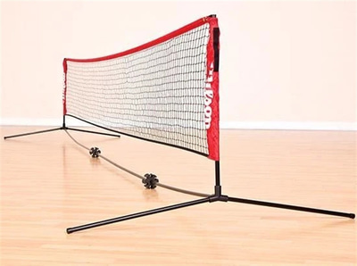 Wilson 3,20 metre Portatif Tenis ve Badminton Ağı File ve Direk Seti