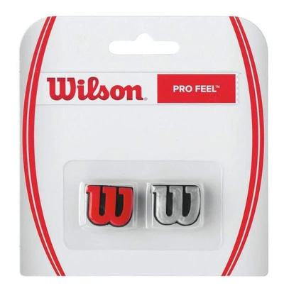 Wilson Tenis Raketi Titreşim Önleyici W Model Kırmızı ve Gümüş