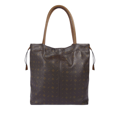 Abelard Kahve Kadın Monogram El Çantası