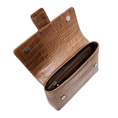 Abella Kadın Kroko Baskılı Deri Çanta