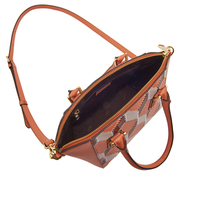 Abend Kadın Patchwork Deri Omuz Askılı Çanta