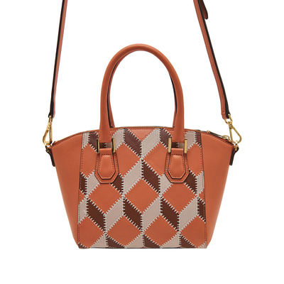 Abend Kadın Patchwork Deri Omuz Askılı Çanta