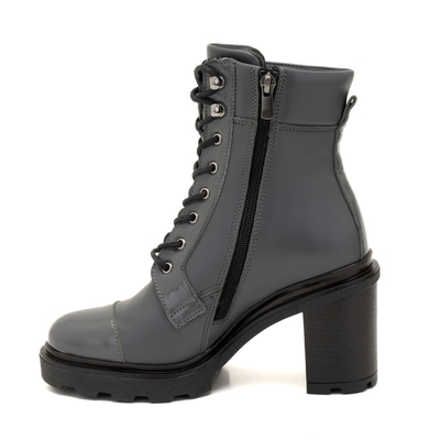 Abran Antrasit Kadın Deri Bot