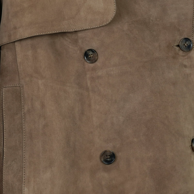 Abree Yeşil Kadın Süet Deri Ceket