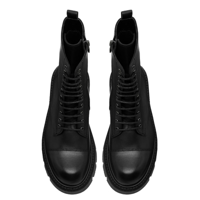 Abril Siyah Kadın Deri Bot