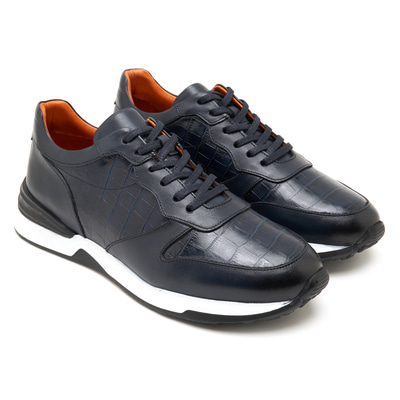 Ackerman Lacivert Erkek Deri Spor Ayakkabı