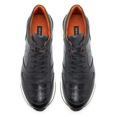 Ackerman Siyah Erkek Deri Spor Ayakkabı