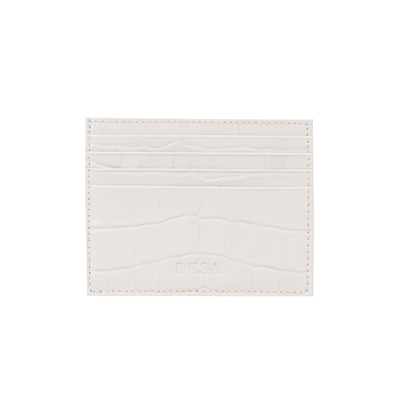 Addys Beyaz Kadın Deri Kartlık