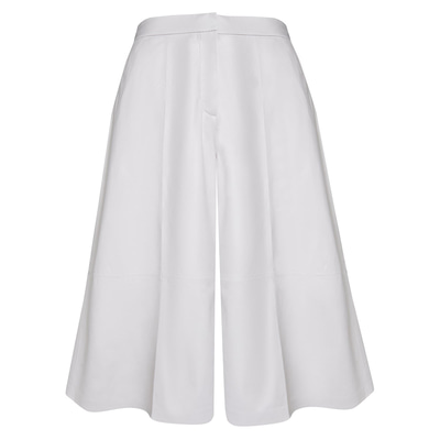 Adele Kadın Deri Bermuda Pantolon