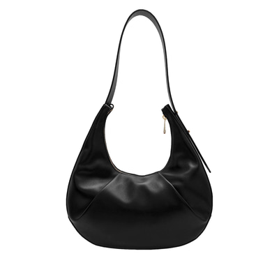 Aden Siyah Kadın Zincir Detaylı Deri Omuz Çantası