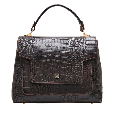 Agnes Kahve Kadın El Çantası