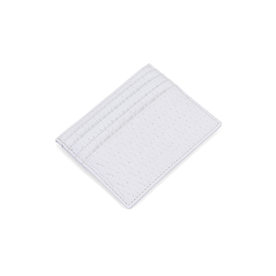 Ainsley Beyaz Kadın Deri Kartlık