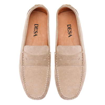 Akira Kahve Erkek Süet Deri Loafer