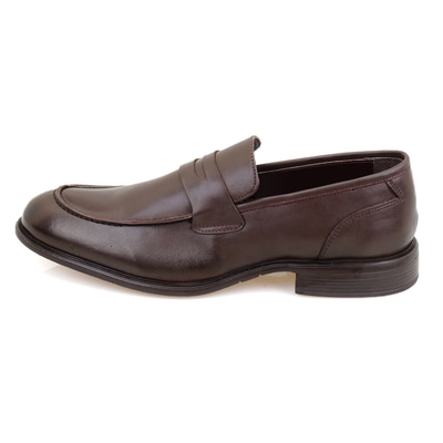 Alania Kahve Erkek Deri Klasik Ayakkabı