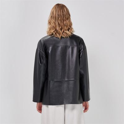 Aldene Kadın Deri Oversize Ceket