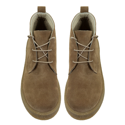 Alena Vizon Kadın Bağcıklı Süet Deri Bot