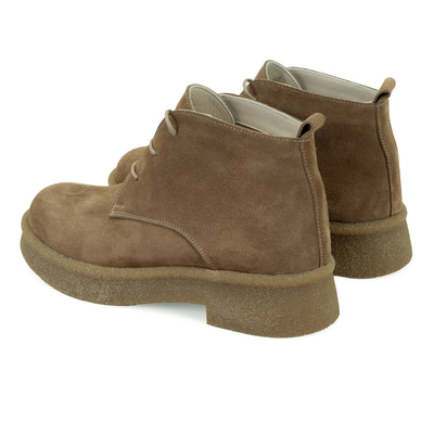 Alena Vizon Kadın Bağcıklı Süet Deri Bot