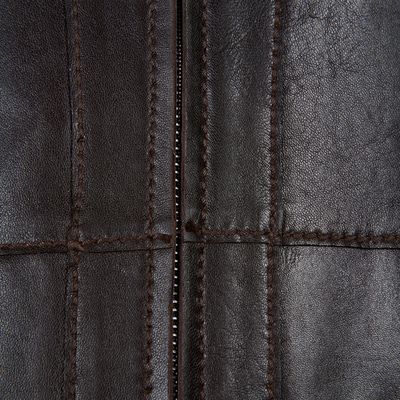 Alenna Kahve Kadın Deri Ceket