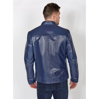 Aleron Erkek Çift Taraflı Deri Mont