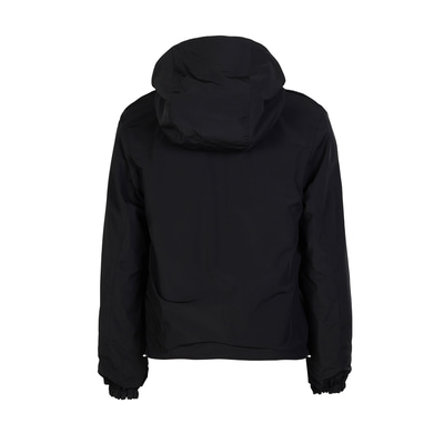 Alette Siyah Kadın Çift Taraflı Bomber Deri Ceket