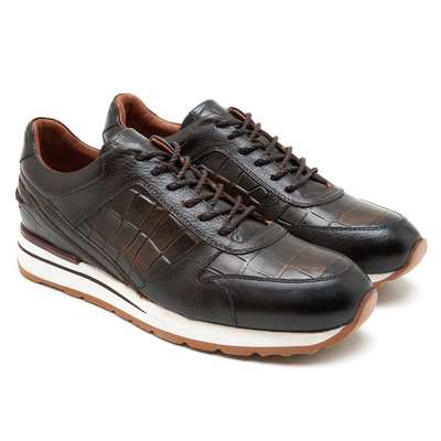 Alexander Kahve Erkek Deri Spor Ayakkabı