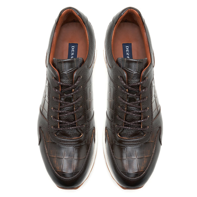 Alexander Kahve Erkek Deri Spor Ayakkabı